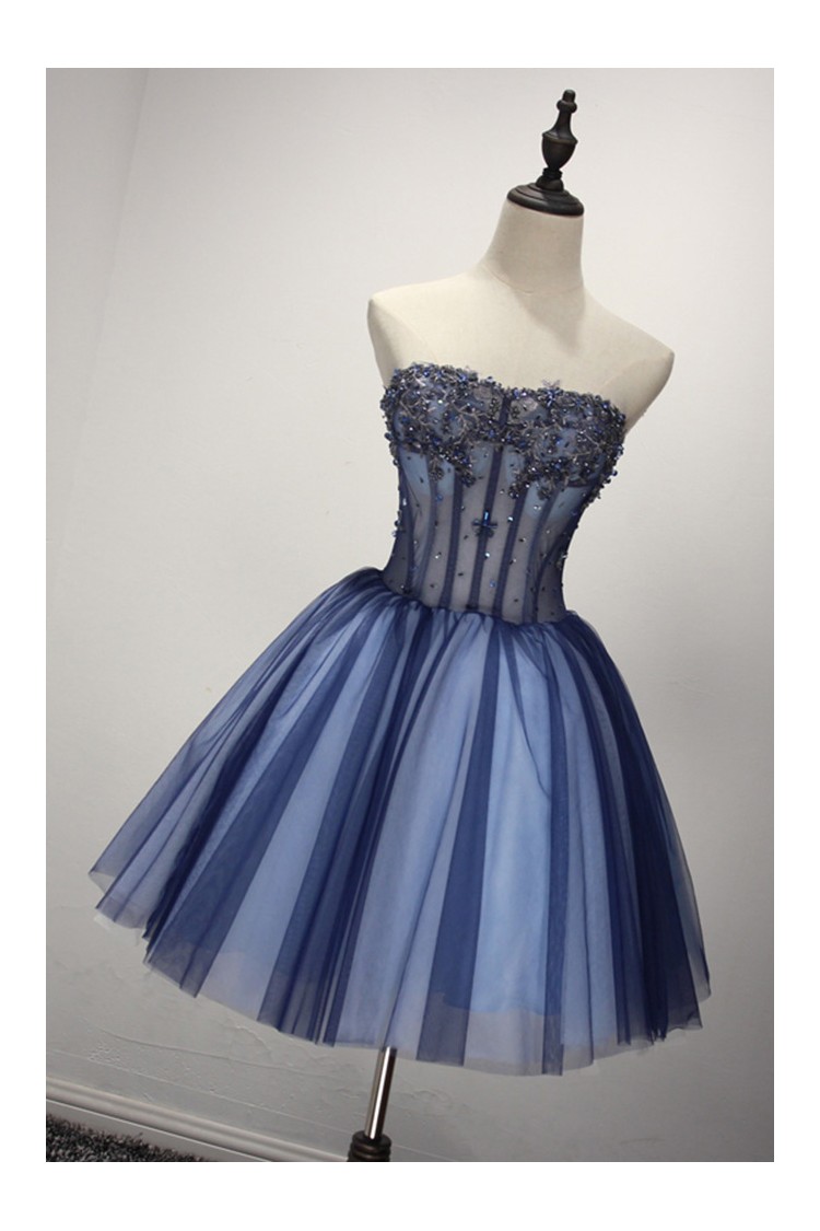 blue 8th grade formal dresses