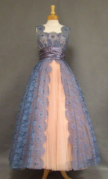 Vintage A-line Party Dress,Trendy Party Gown cc1298 main image 1